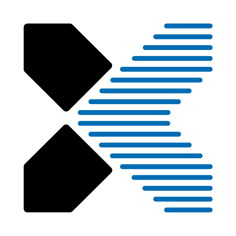 Das ist das blaue Cross Assembly Logo von CrossTEQ