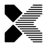 Schwarzes Cross-Logo ohne Text