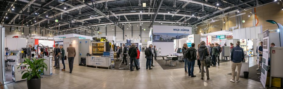 Messe Luzern Halle an der Swiss Plastics Expo 2023